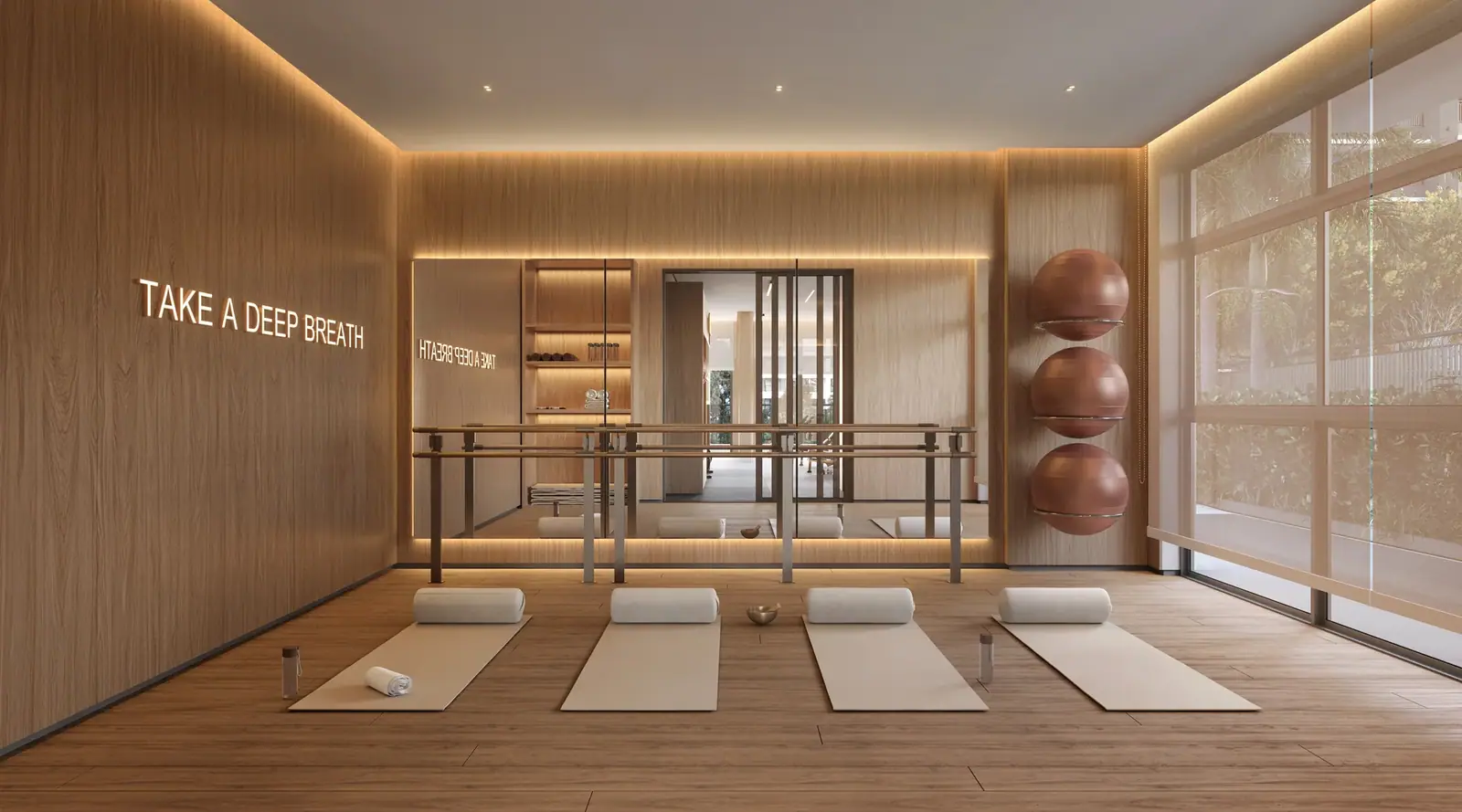 Fitness - torre 1 e 2 · Perspectiva artística