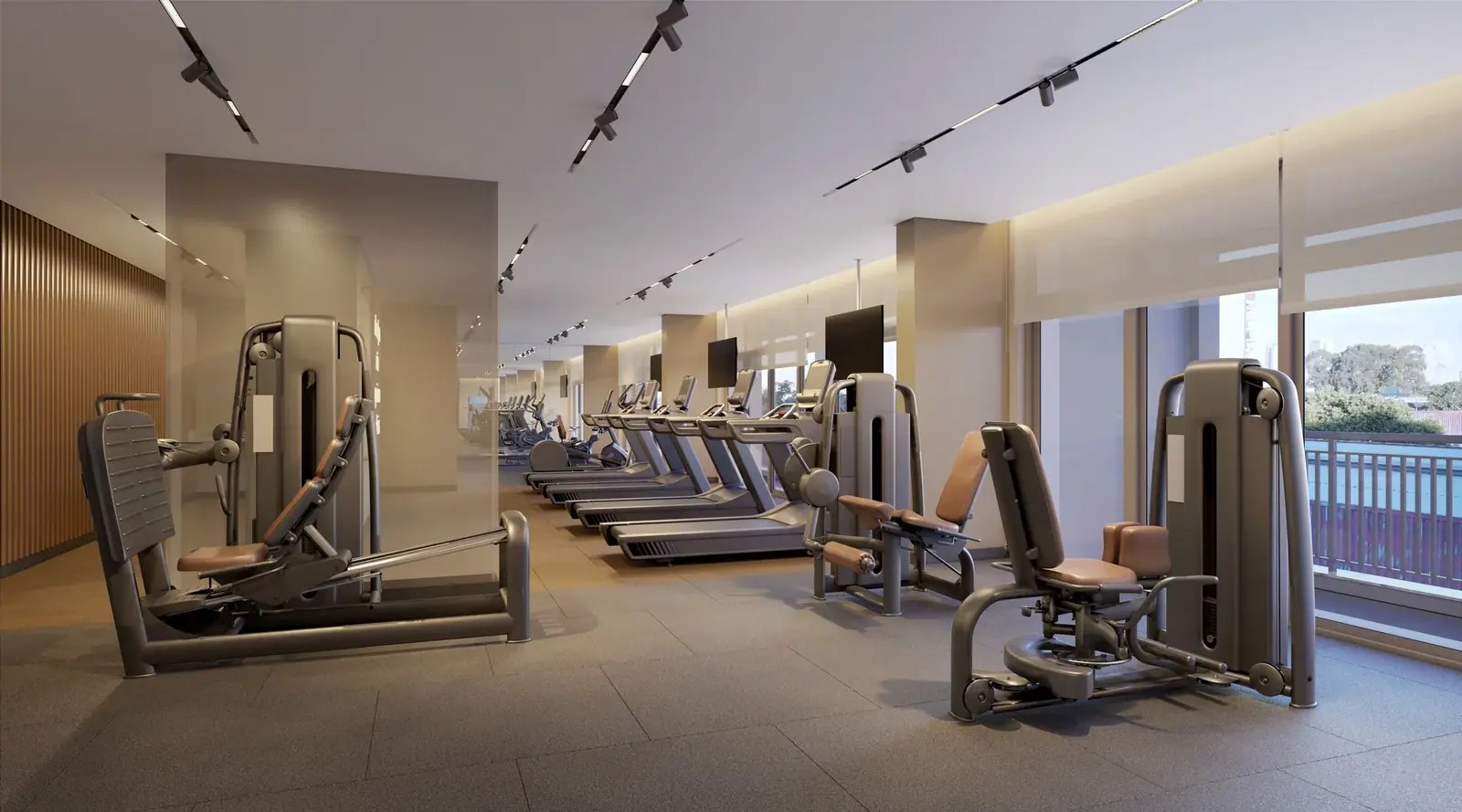 Fitness - torre 3 · Perspectiva artística