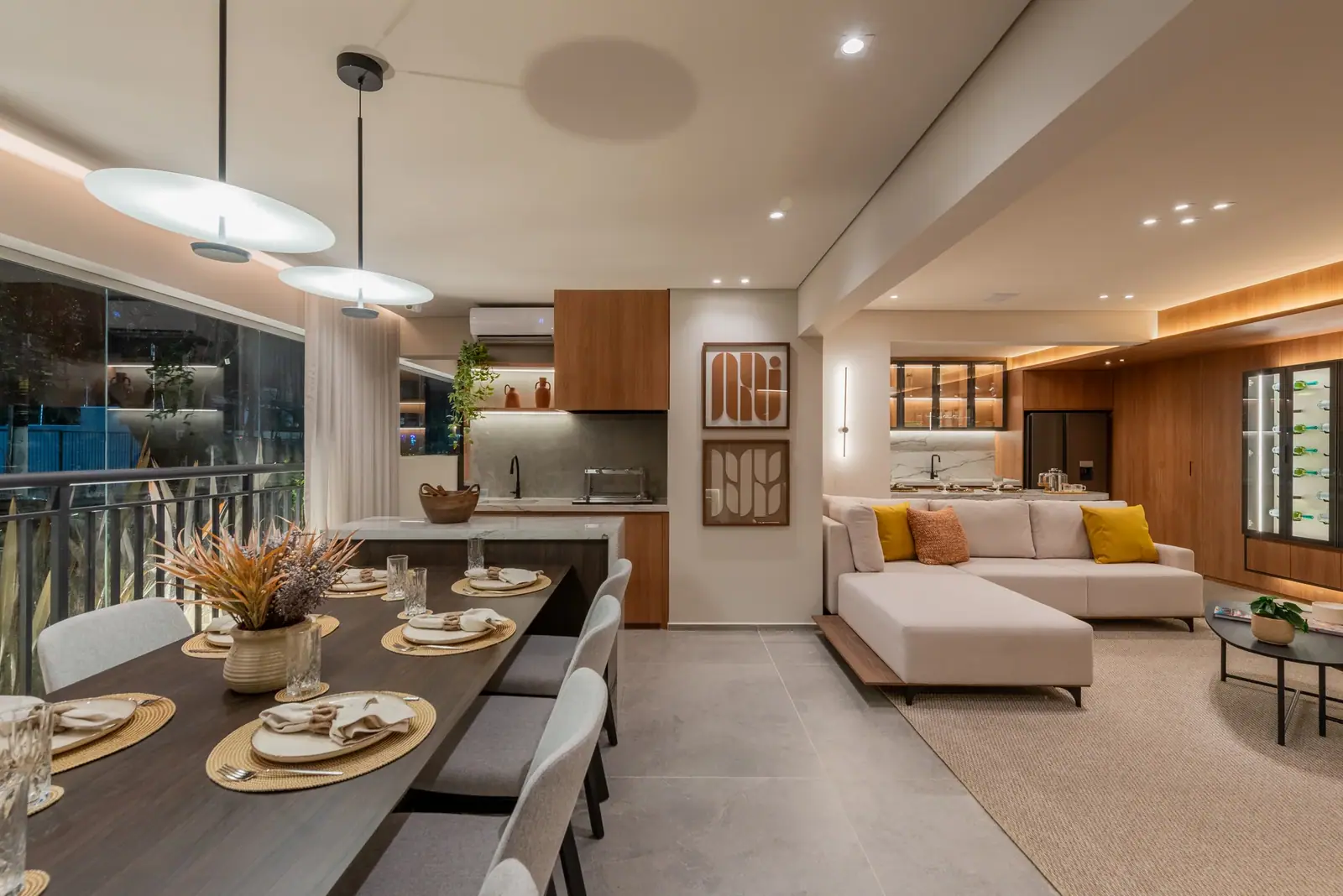Terraço com churrasqueira a carvão -140m² · Foto do decorado