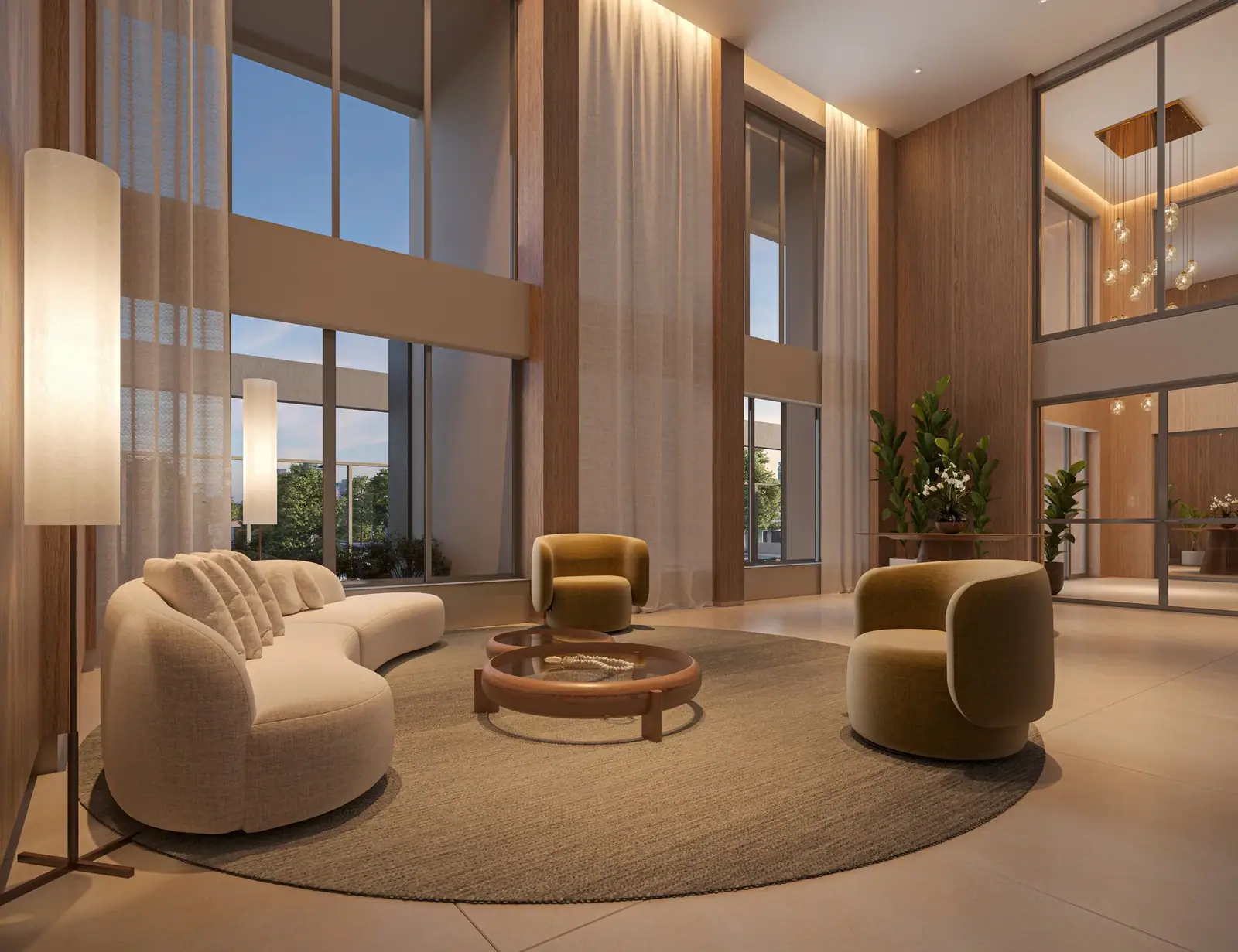 Lobby · Perspectiva artística