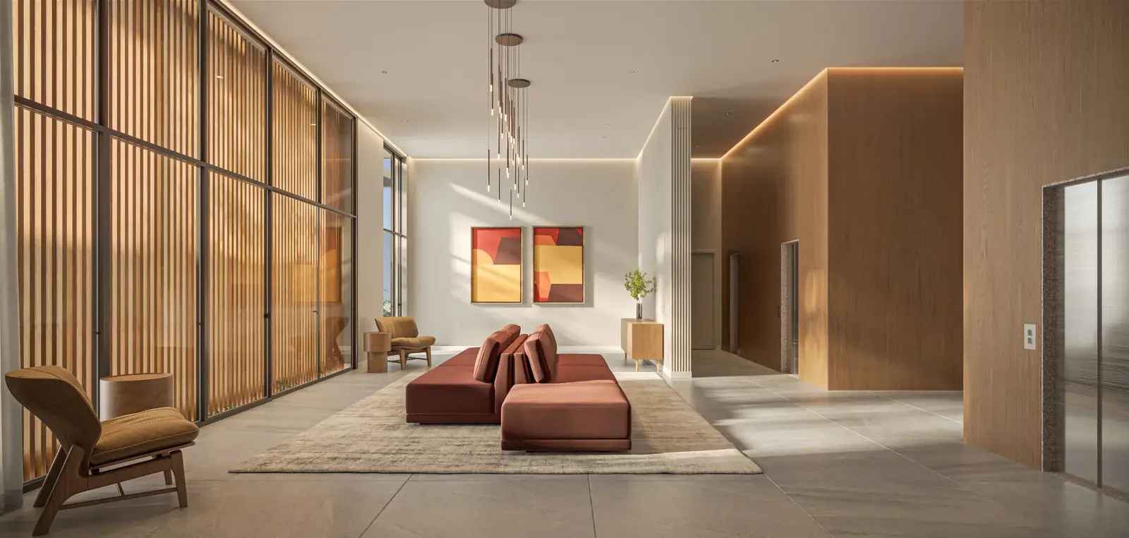 Lobby · Perspectiva artística