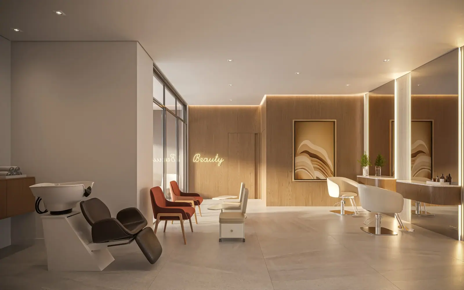 Espaço beauty · Perspectiva artística