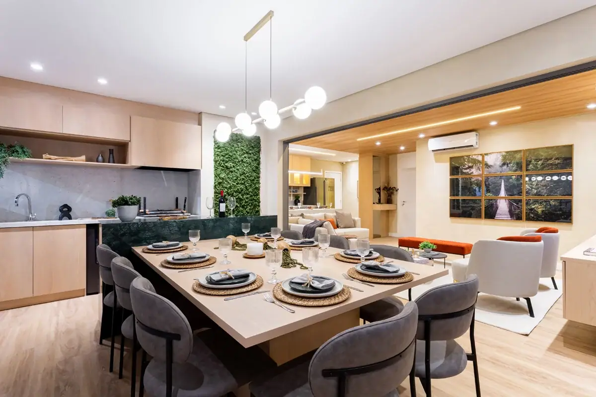 Terraço com churrasqueira a carvão - 128m² · Foto do decorado