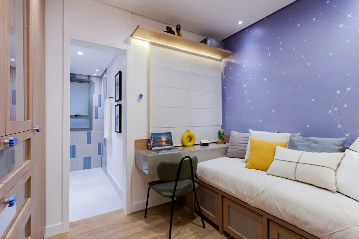 Suíte 2 - 128m² · Foto do decorado