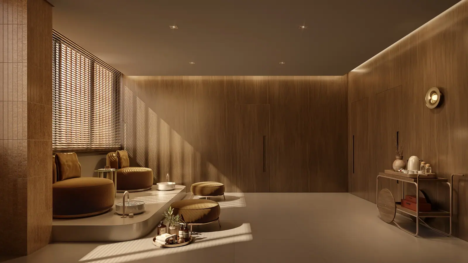 Spa by Amman - Escalda pés · Perspectiva artística