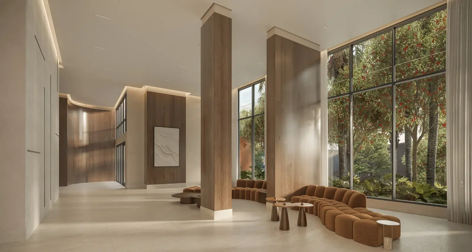 Lobby · Perspectiva artística