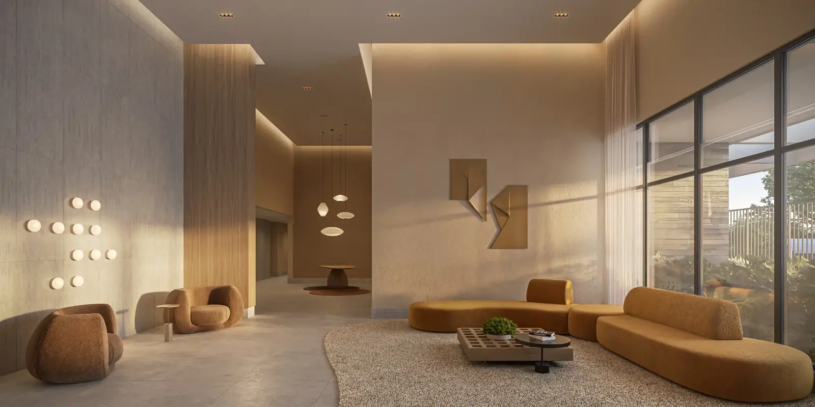 Lobby · Perspectiva artística