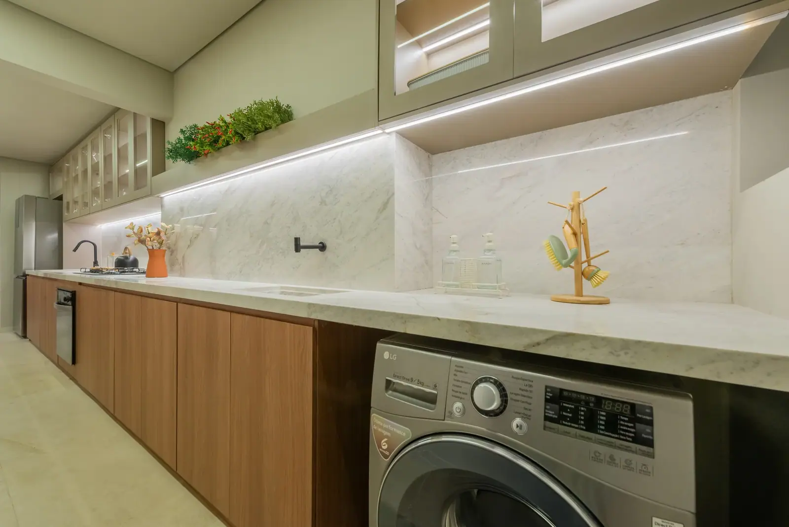 Área de serviço - apto 121² · Foto do decorado