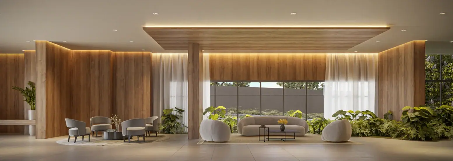 Lobby · Perspectiva artística
