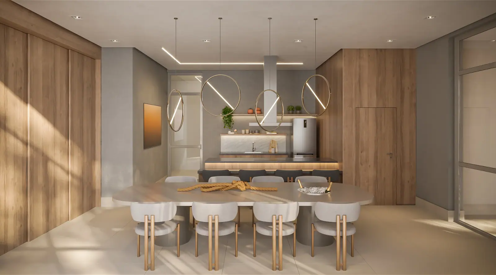 Espaço Gourmet · Perspectiva artística