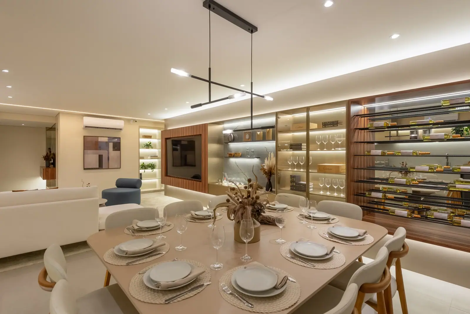 Terraço com churrasqueira a carvão - 155m² · Foto do decorado