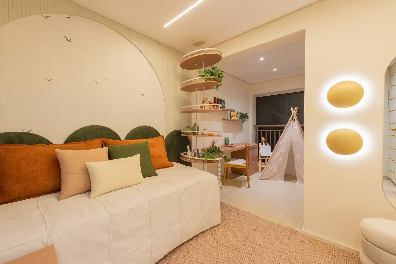 Quarto 02 com suíte - 155m² · Foto do decorado