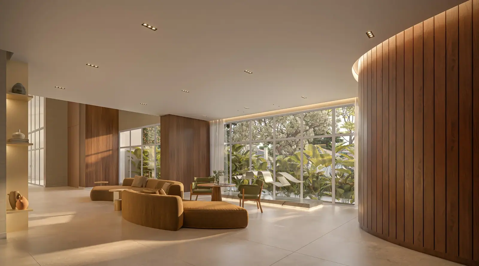 Lobby · Perspectiva artística
