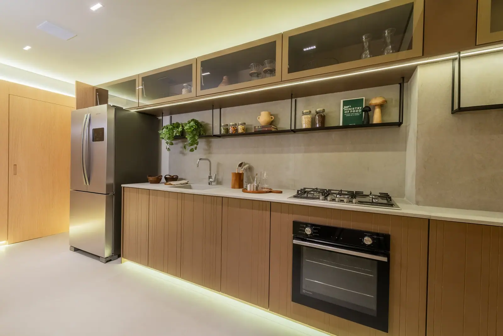 Cozinha - apto de 120m² · Foto do decorado